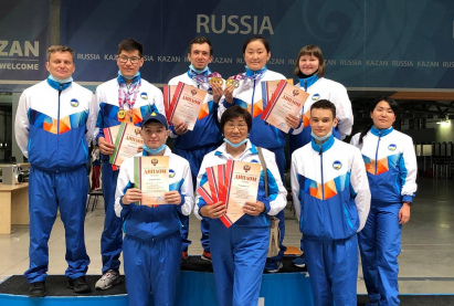 Чемпионат России по спорту глухих (пулевая стрельба) Татарстан 2021 г